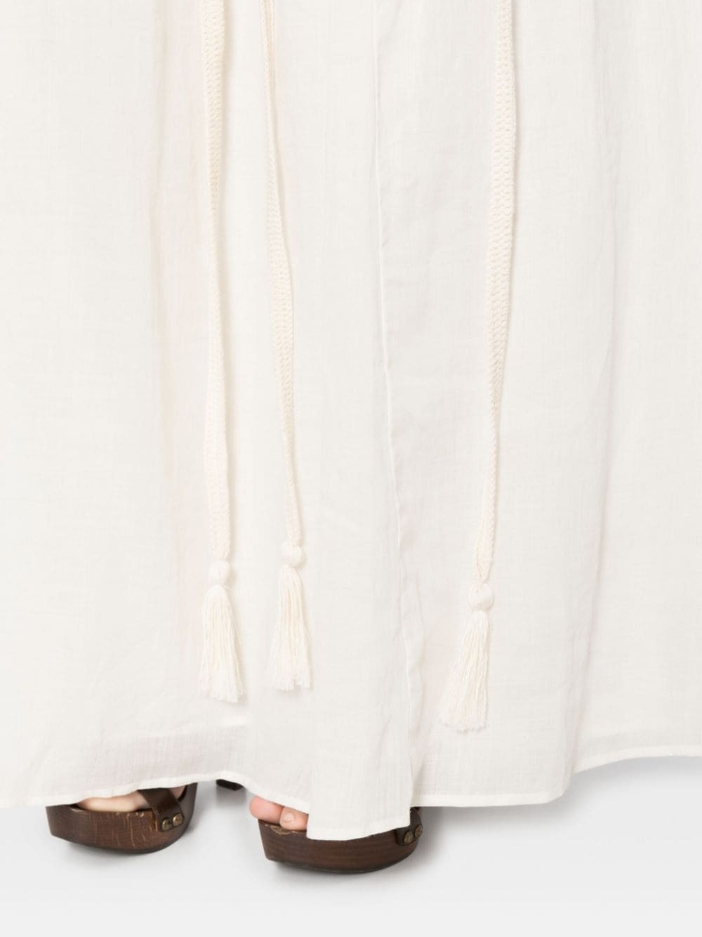 Ulla Johnson Super-long Midi Skirt In Neutral