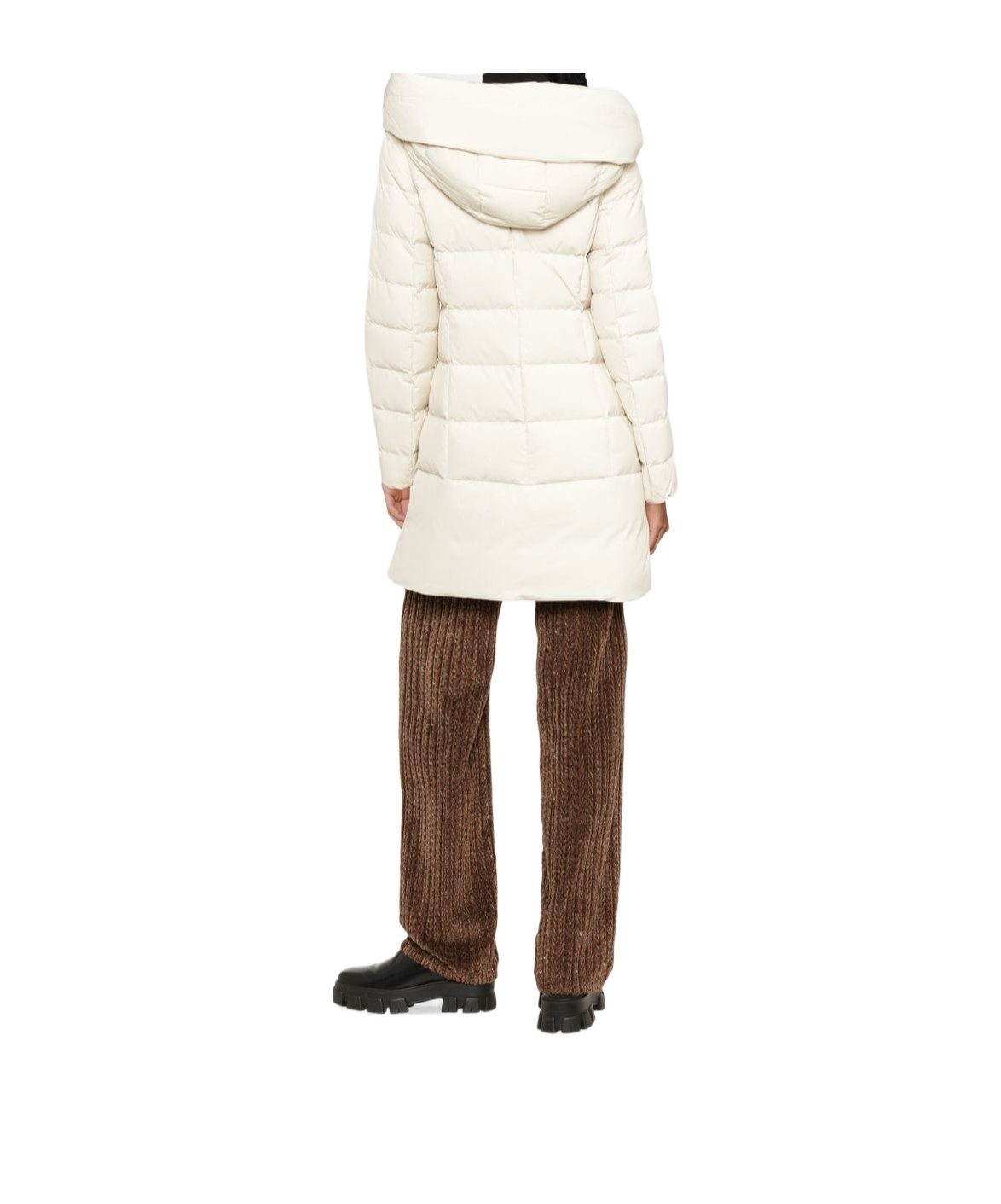 Woolrich Zip-fastening Padded Coat In White