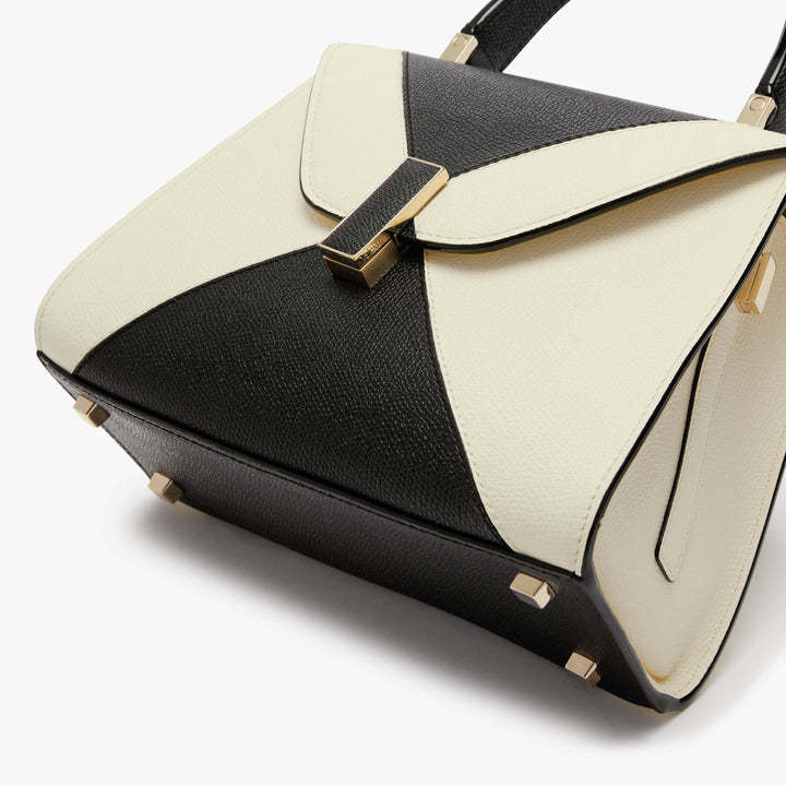 Valextra Mini Shoulder Bag In White
