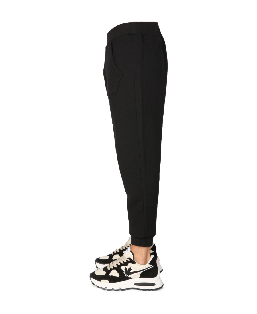 Dsquared2 Elasticated Track Pants In Black