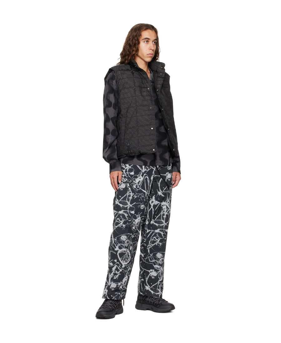 Mcq By Alexander Mcqueen Black Cyber Lounge Pants In Black