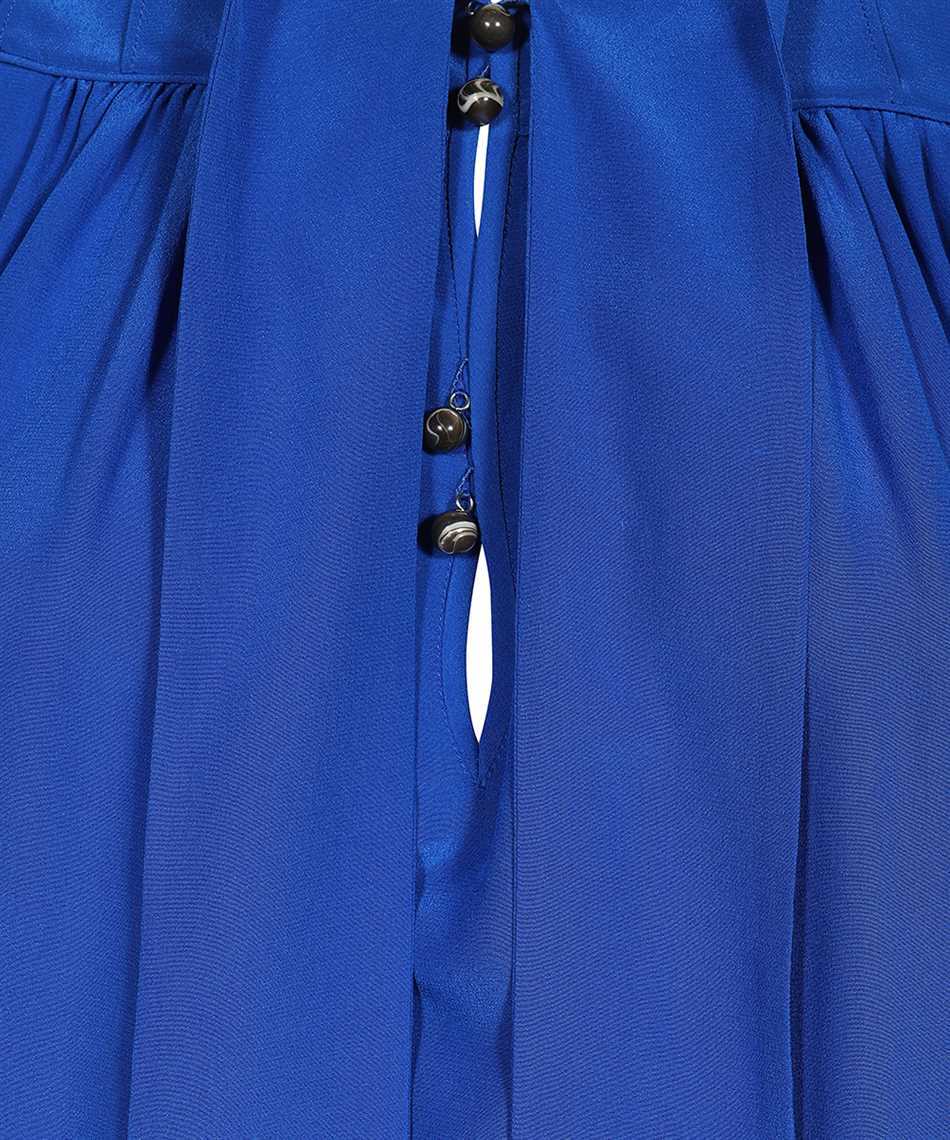 Dsquared2 Silk Mini Dress In Blue