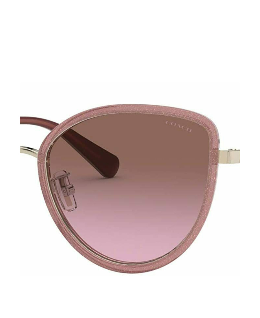 Coach Logo Gradient Sunglasses In Brown