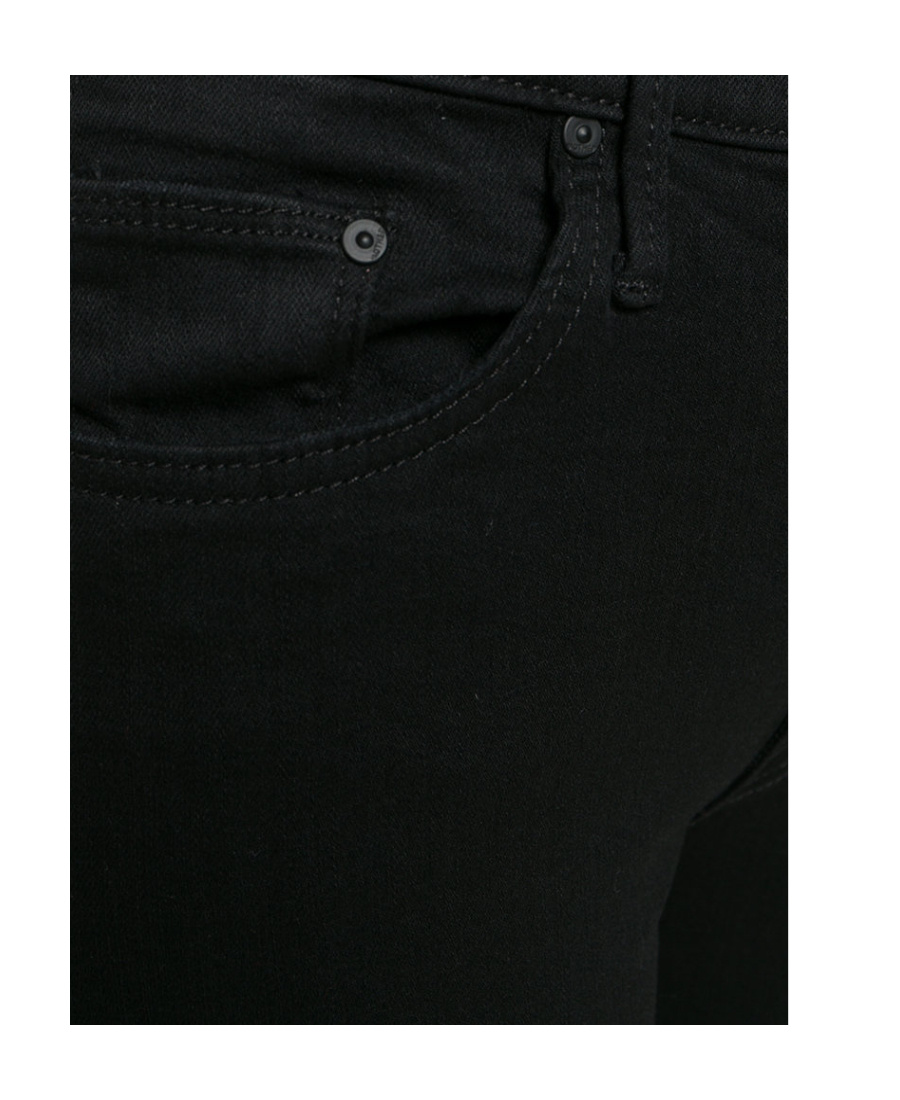 Mother The Insider Crop Jeans In Black
