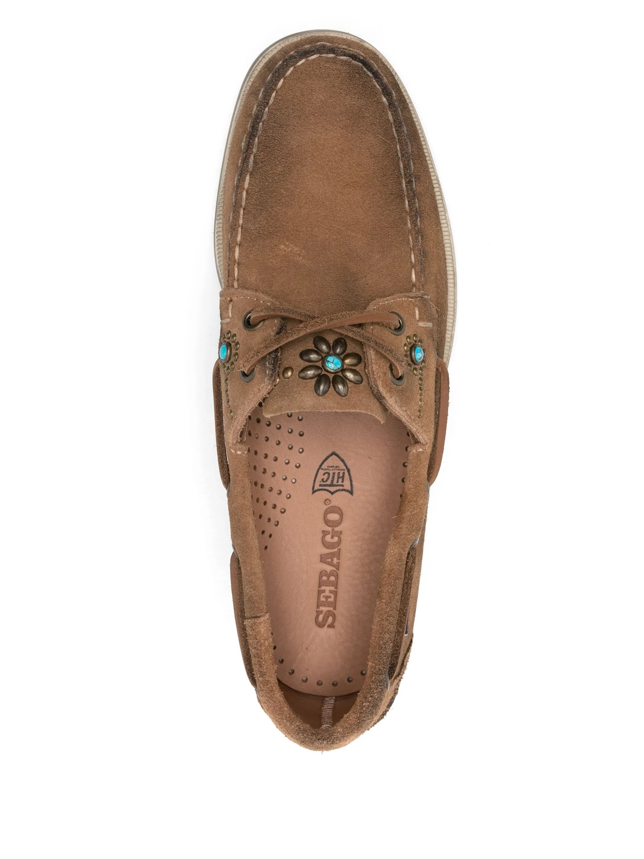 Sebago Suede Loafers In Brown