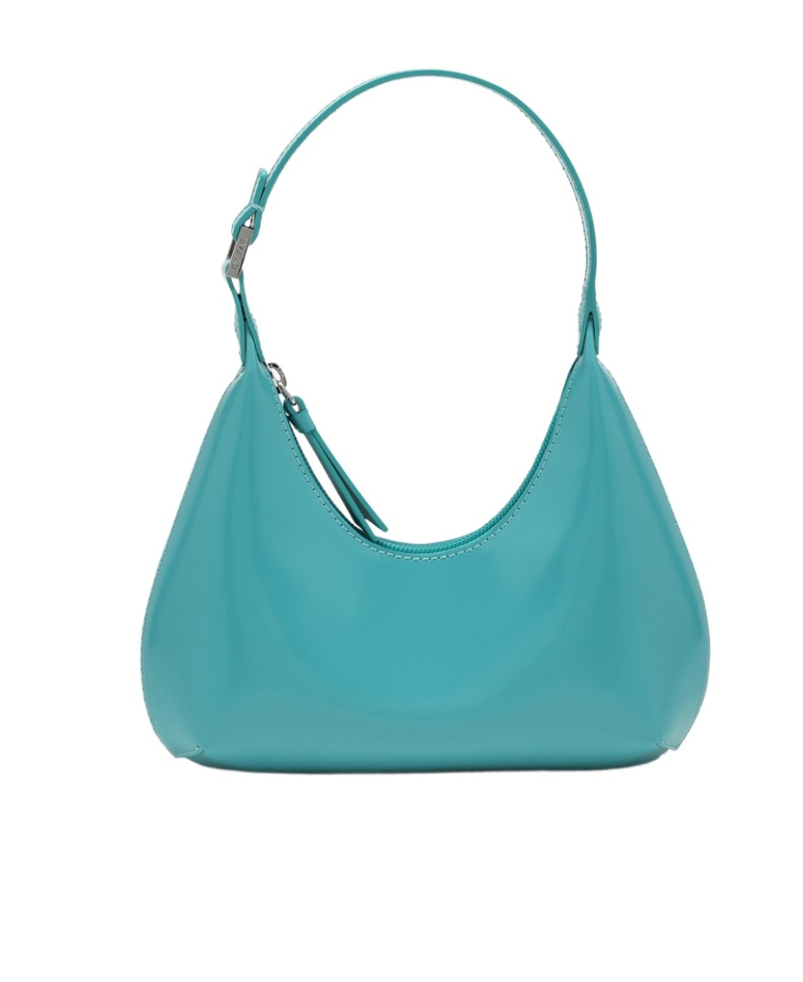By Far Logo Handbag In Blue