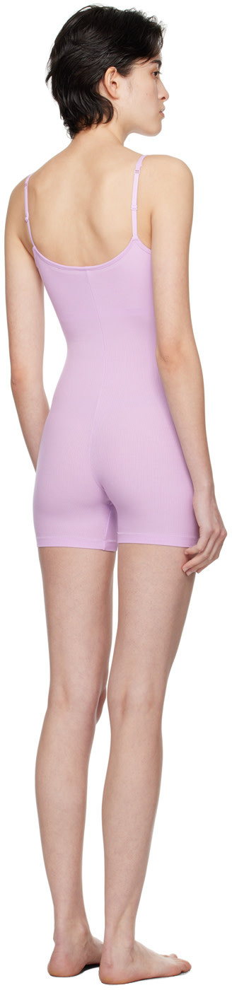 Skims Purple Soft Lounge Onesie Romper In Pink