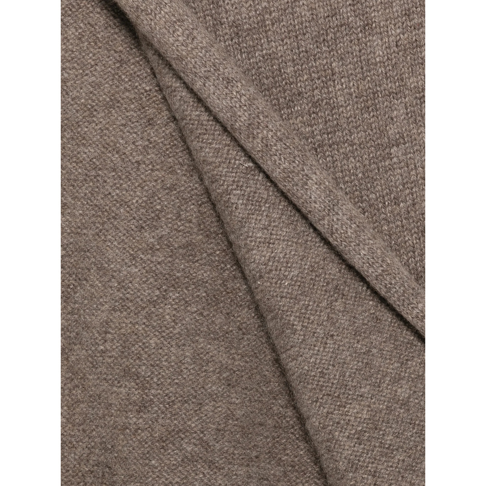 Lisa Yang Triangular Scarf In Nude