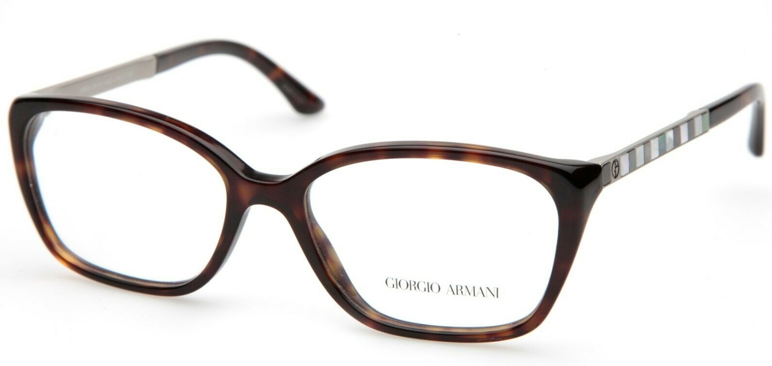 Giorgio Armani Logo Flat Mirror In White