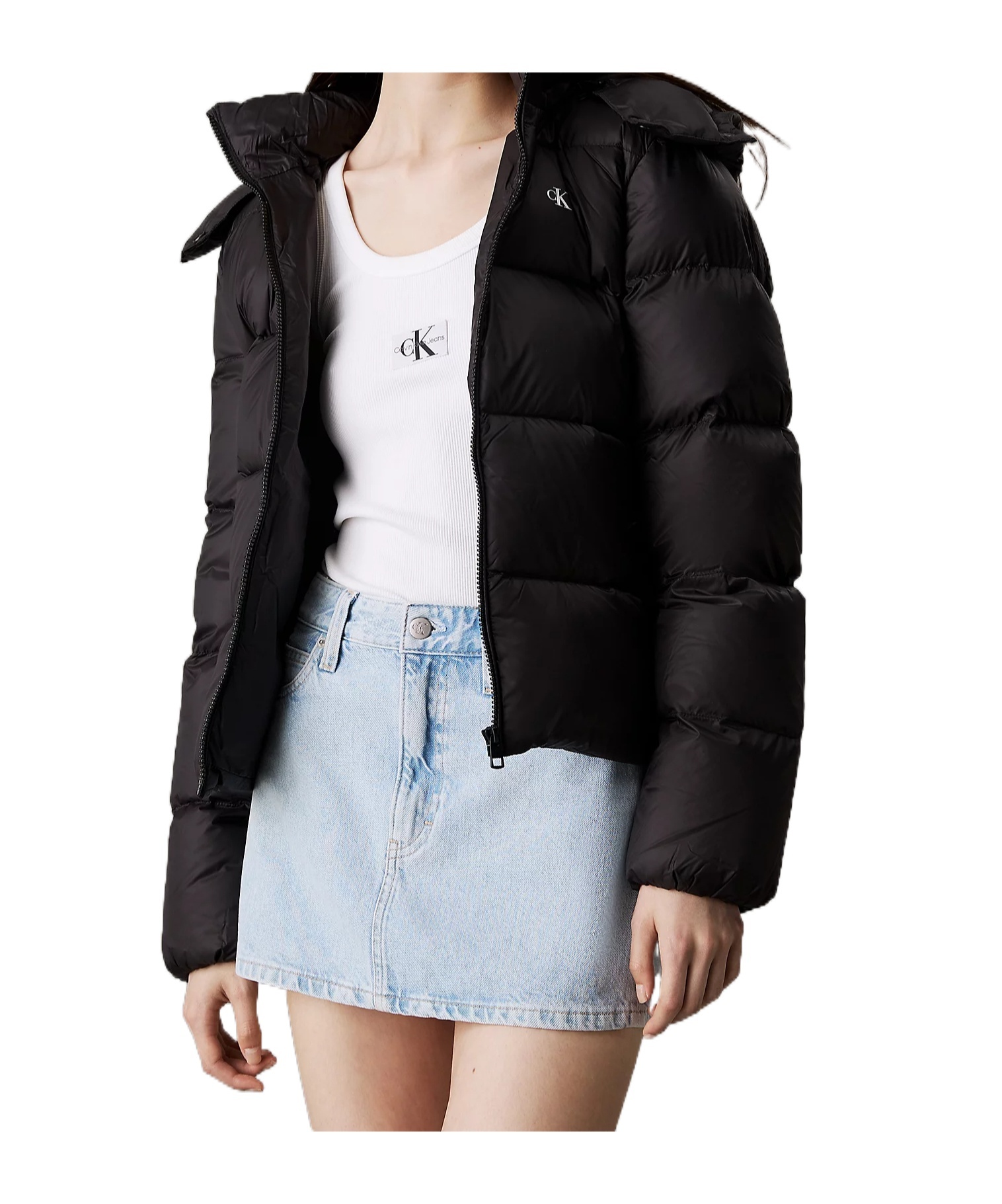 CALVIN KLEIN JEANS EST.1978 SHORT DOWN JACKET 