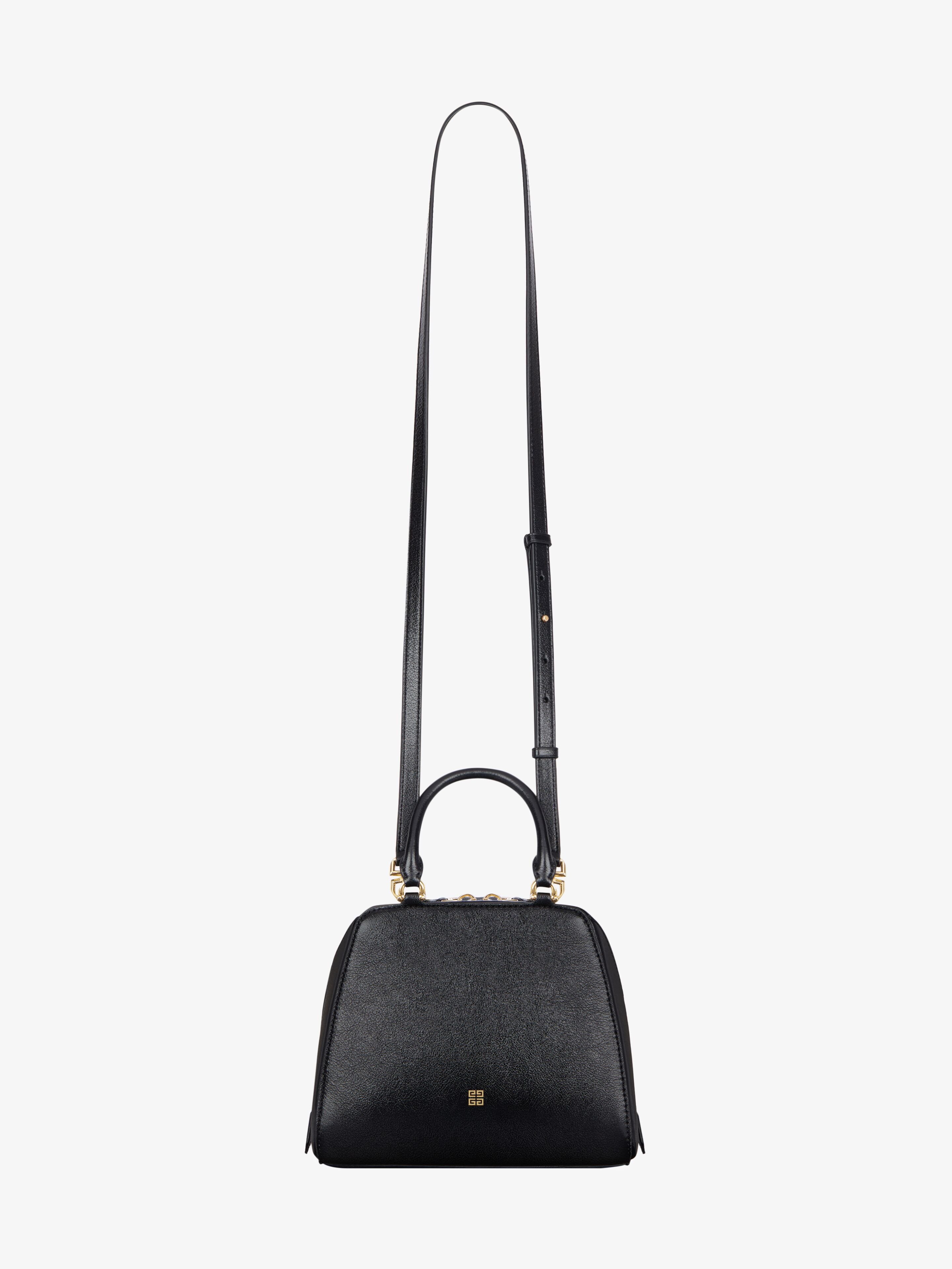 Givenchy Antigona Cube Nano Black Bag In Black