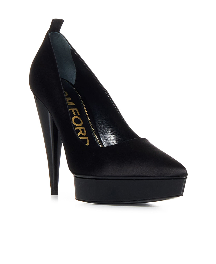 Tom Ford Scarpe Con Tacco W3279tsa001g 1n001 In Black