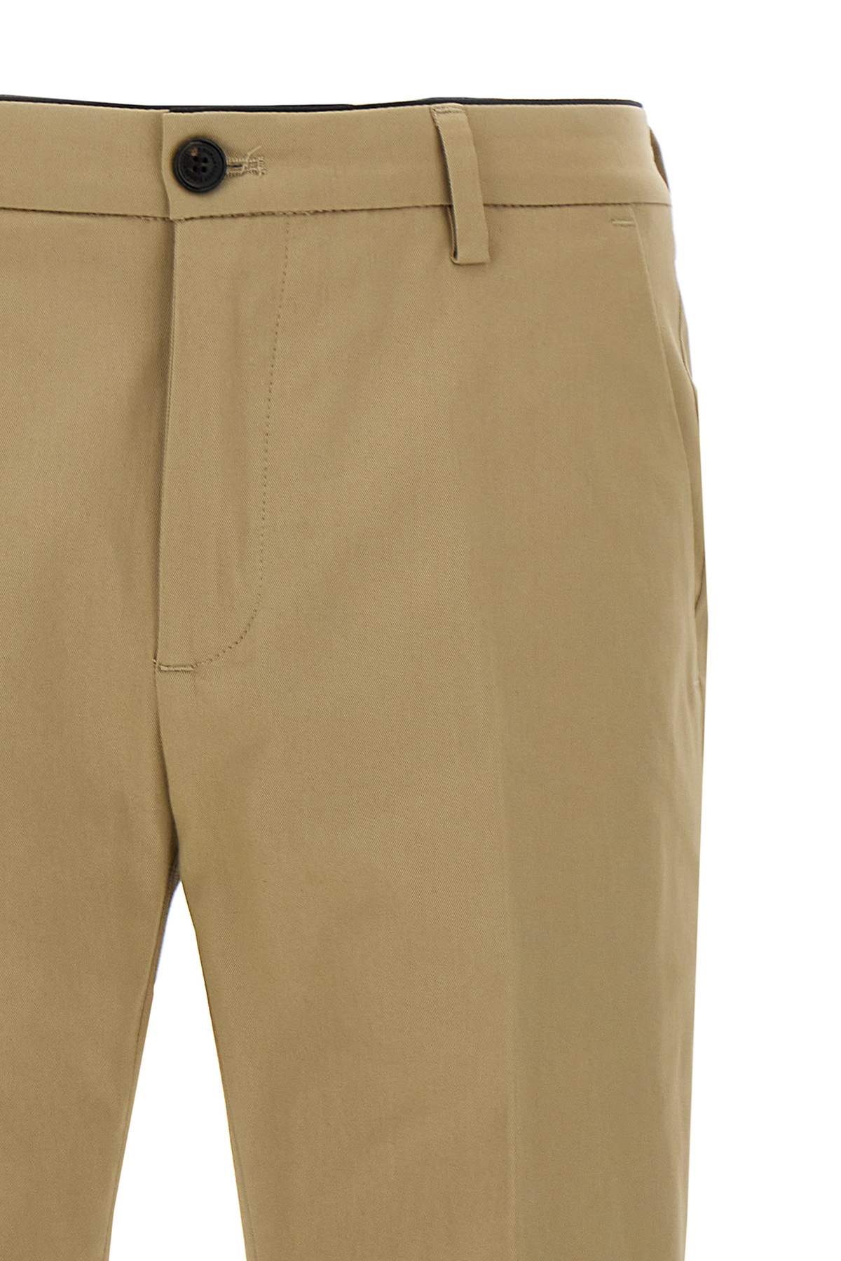 Department Five Pleated Zip-fly Trousers In Neutral