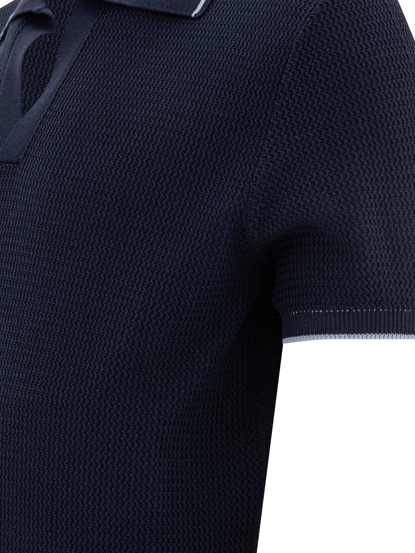 PRADA TEXTURED-KNIT T-SHIRT