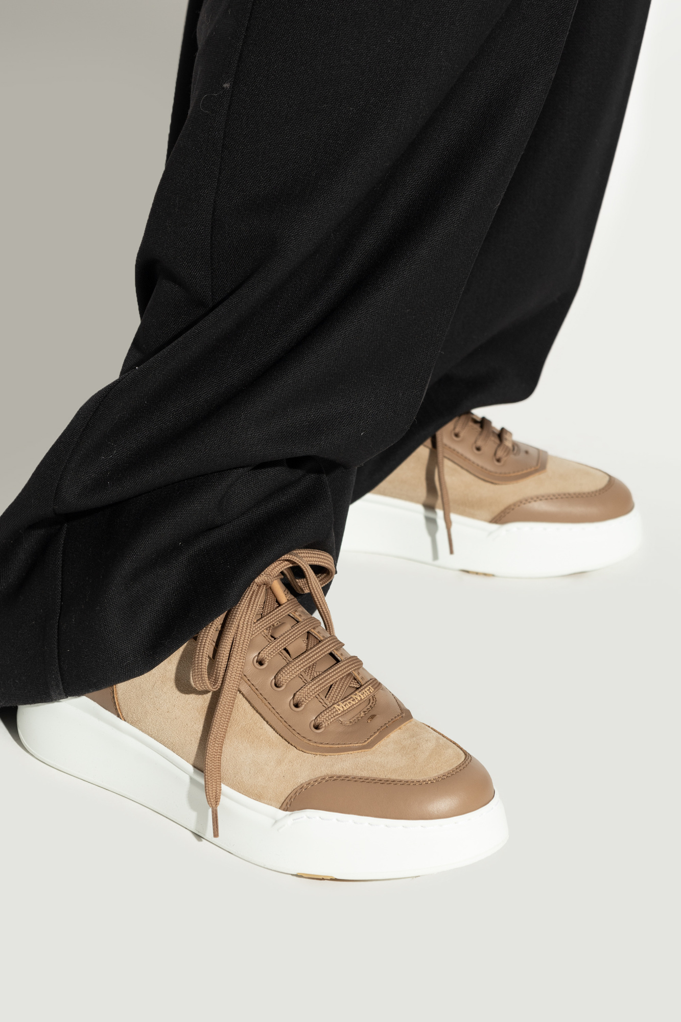 Max Mara Lace-up Low-top Sneakers