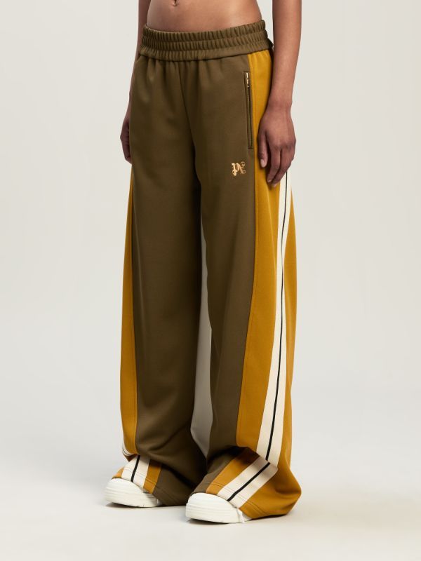 PALM ANGELS WIDE-LEG SWEATPANTS 