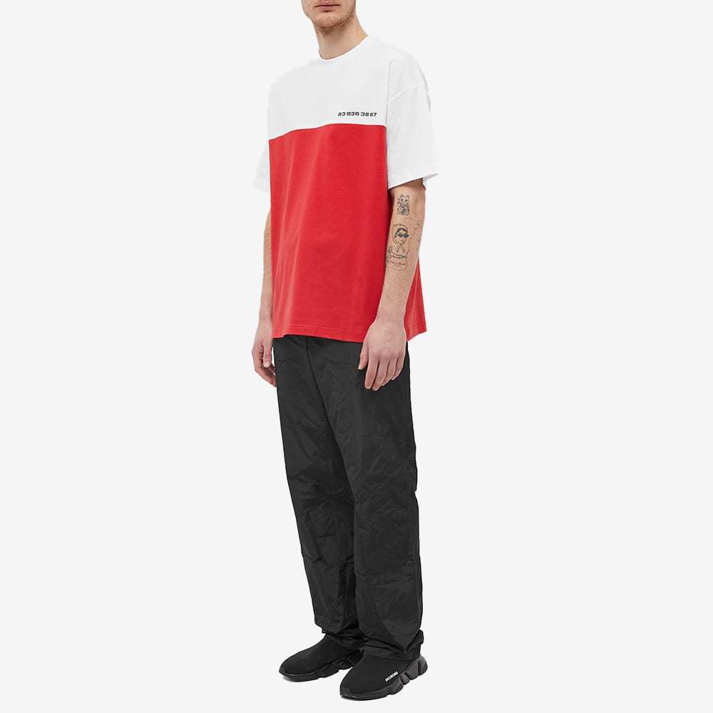 VTMNTS NUMBERING COLOR MATCHING T-SHIRT