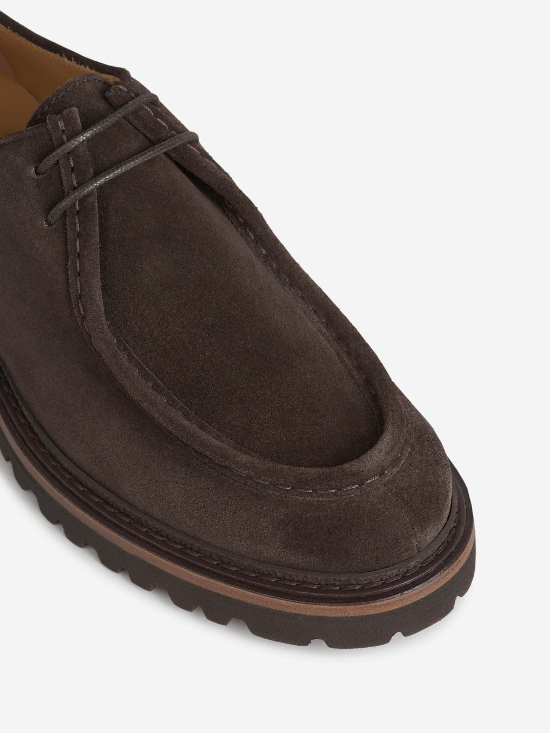 Henderson Baracco Round Head Loafer Shoes In Black