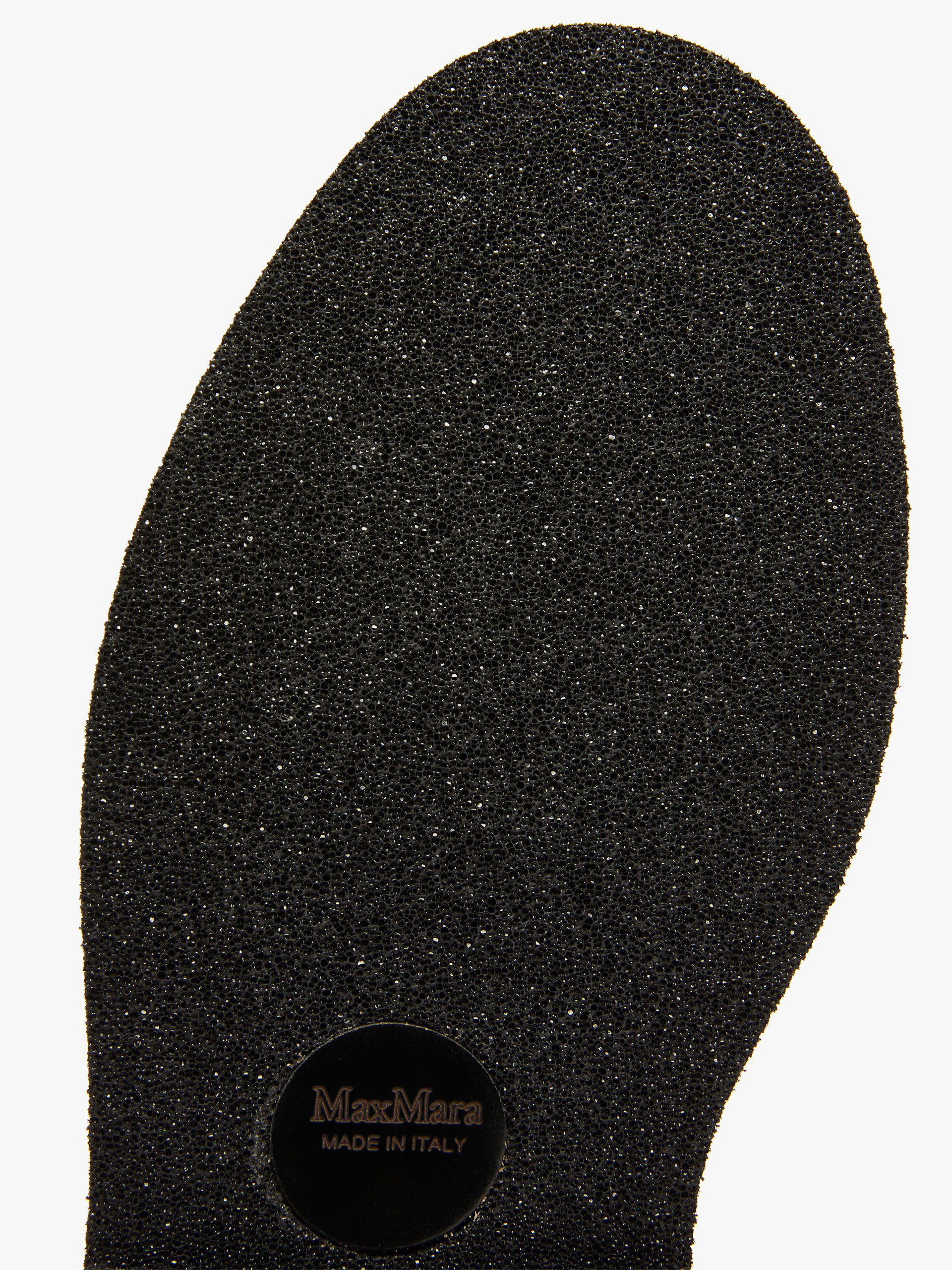Max Mara Button Logos On The Side Of The Emblem In Black