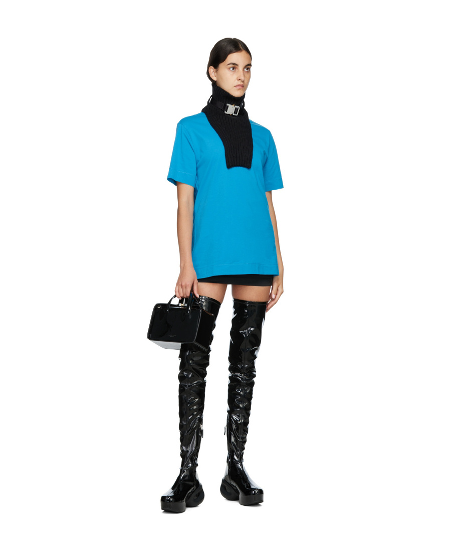 Alyx Logo Printed T-shirt In Blue