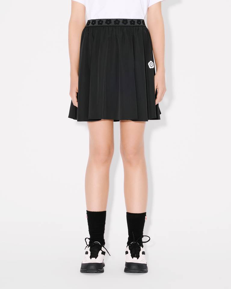 Kenzo Elastic Waist Skirt In Black