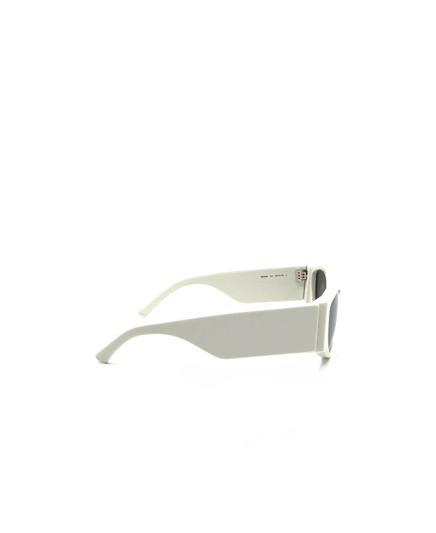 Balenciaga Logo-print Biker Sunglasses In White