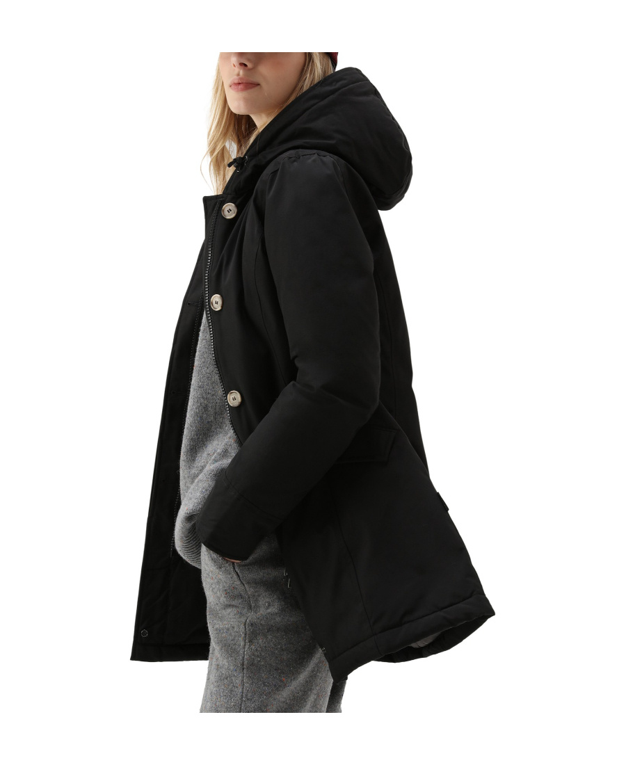 WOOLRICH DETACHABLE WOOL COLLAR PARKER COAT