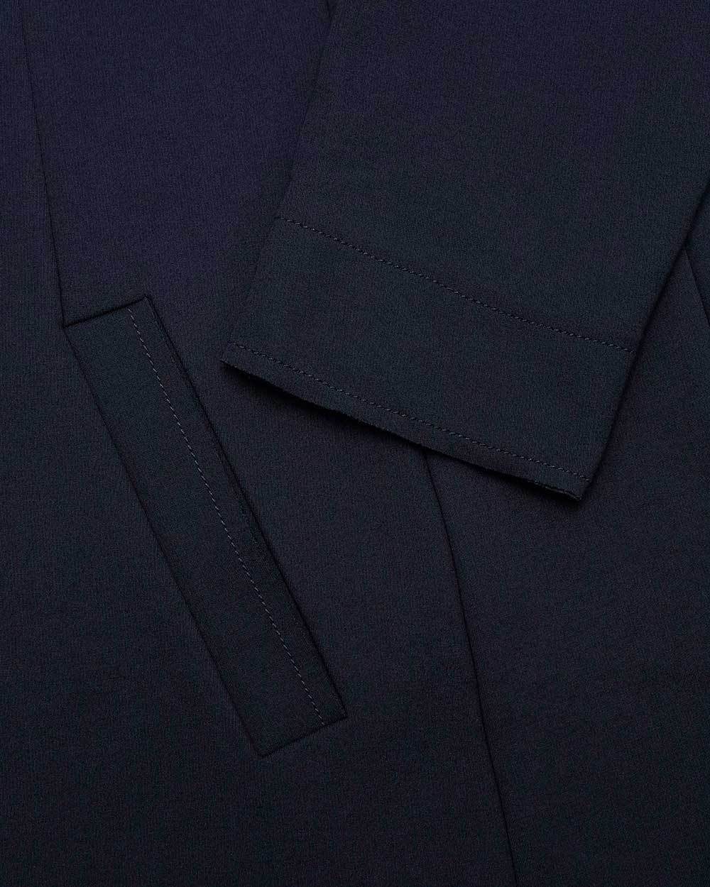 Armani Collezioni Logo Casual Jacket In Black
