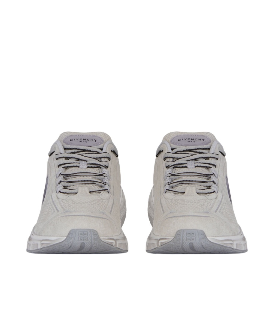 Givenchy Tk-mx Runner Panelled-design Sneakers In Gray