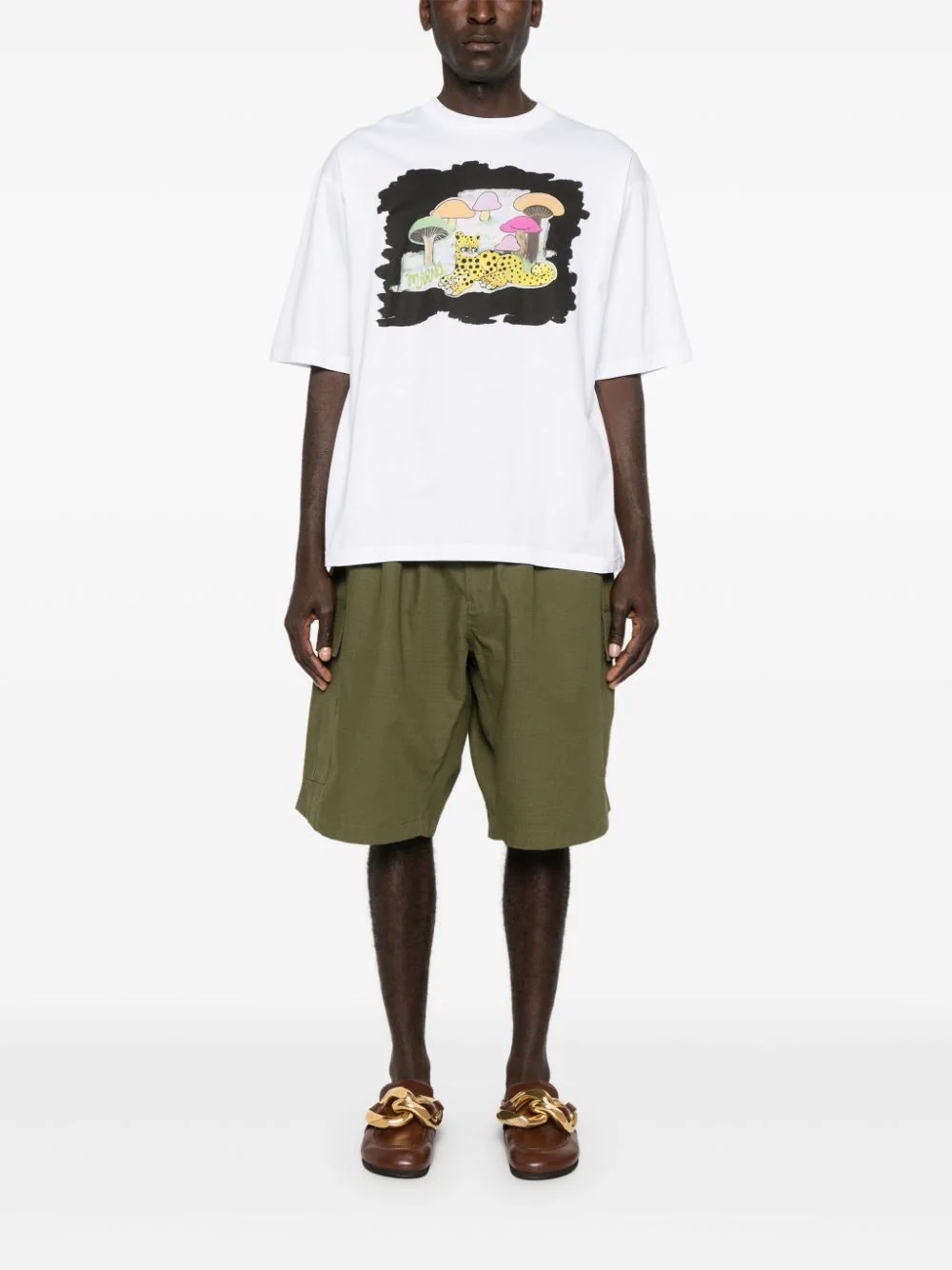 Marni Short-sleeved T-shirt In White