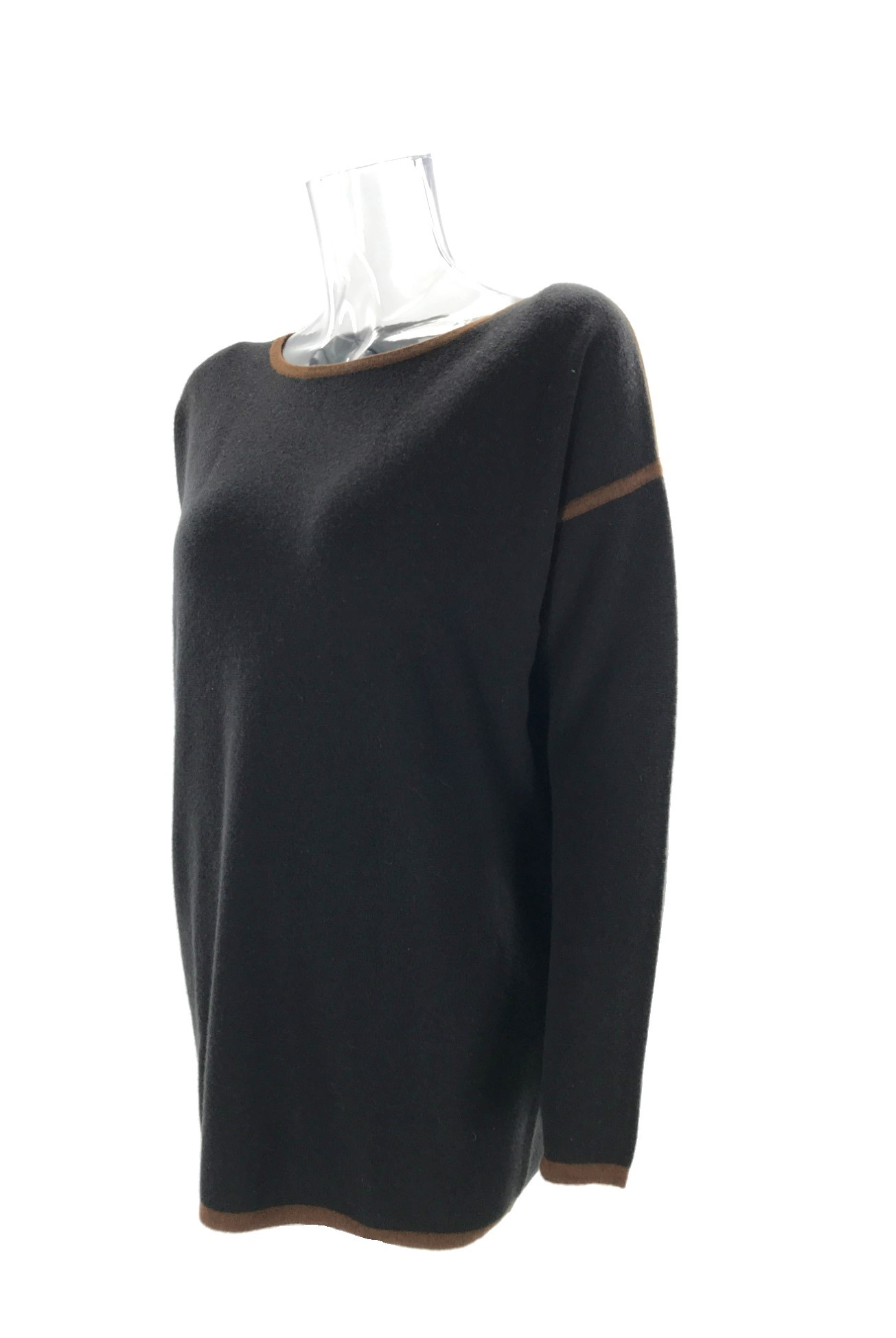 Max Mara Long-sleeved Knitted Cardigan In Black