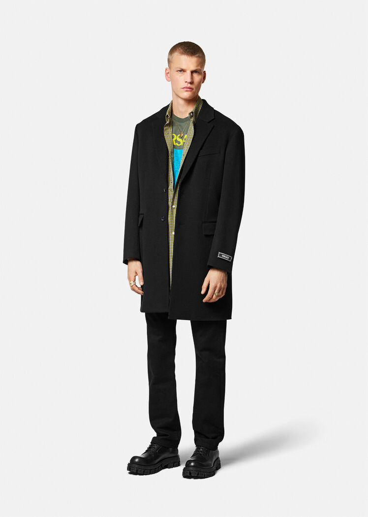 Versace Logo-print T-shirt In Green