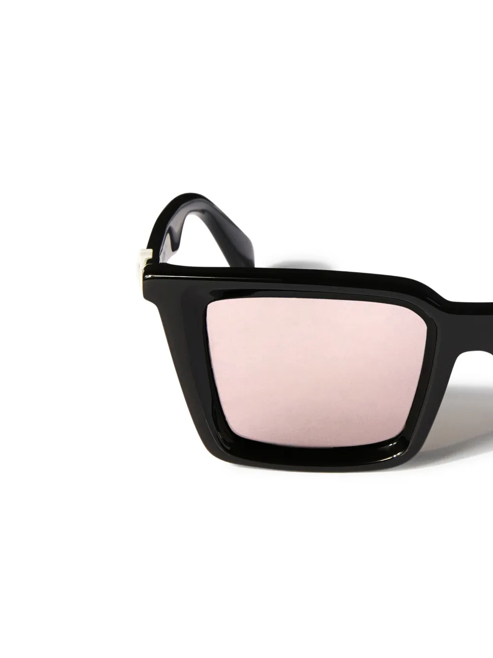 Off-white Square Frame Sunglasses In Black