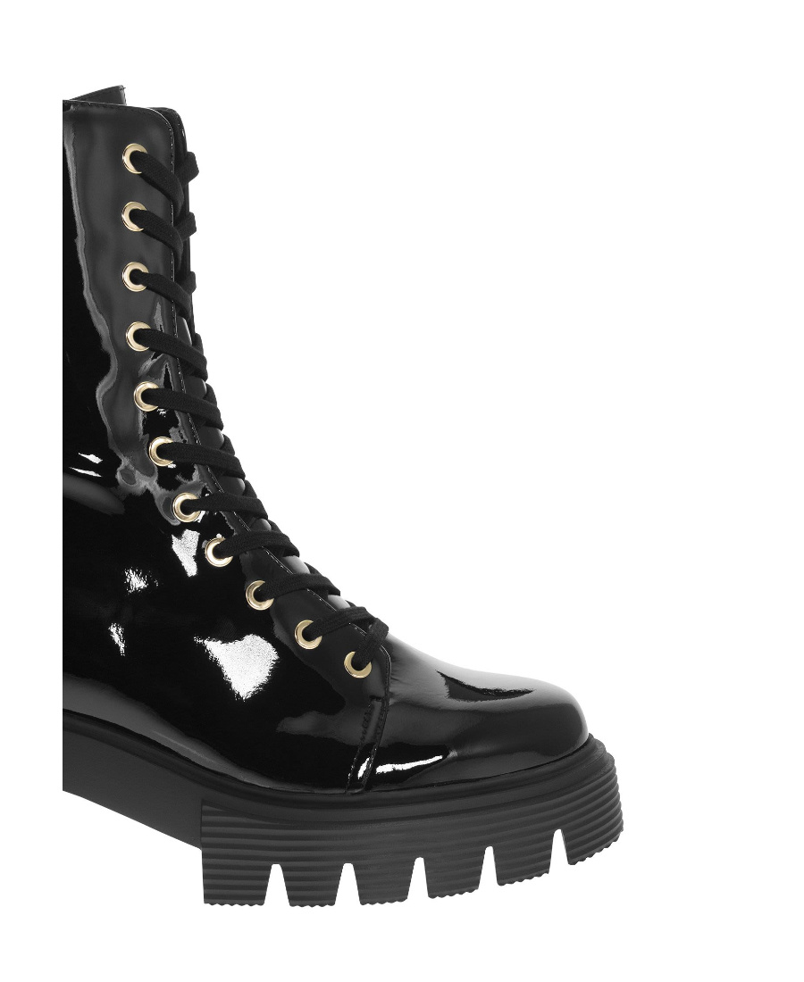 Stuart Weitzman Ankle Lace-up Fastening Boots In Black