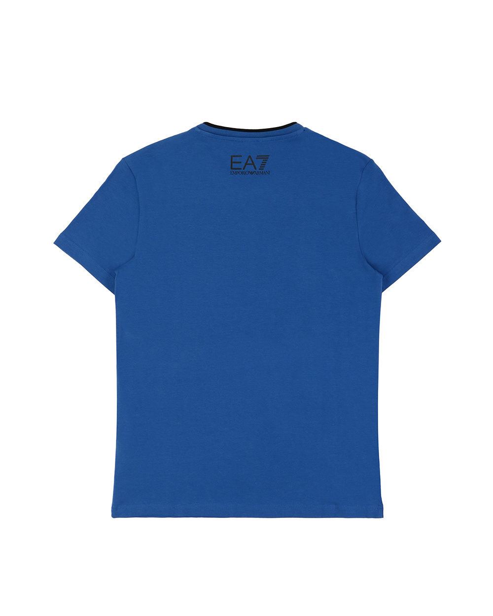 EA7 LOGO T-SHIRT WITH ROUND NECK