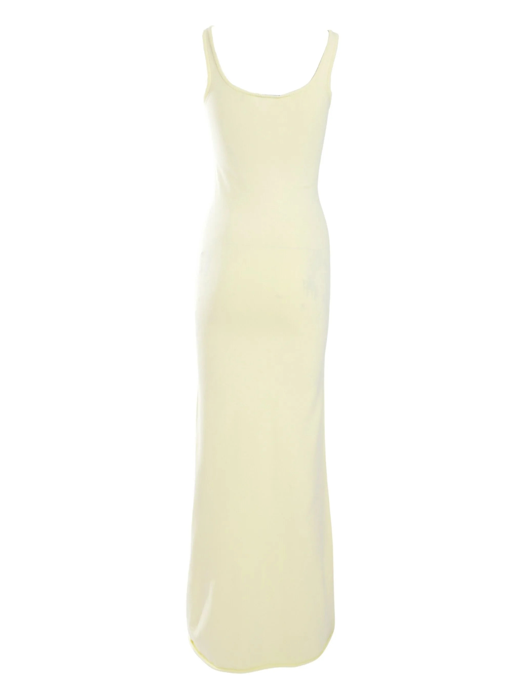 Off-white Off White Dresses In Yellow