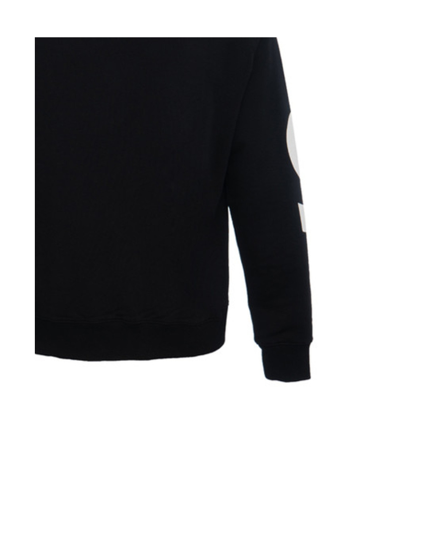 Just Cavalli Round-necked Sweater In Black