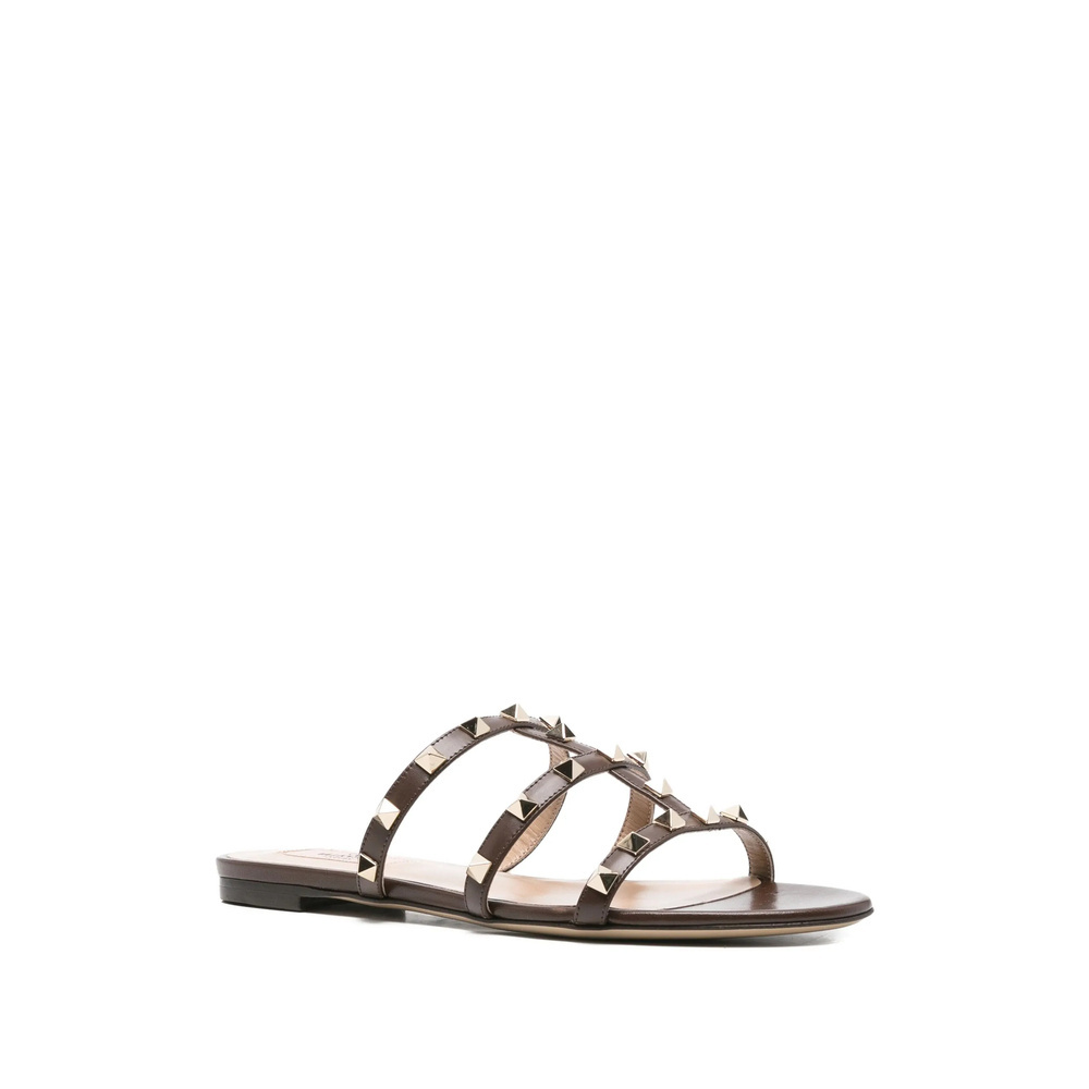 Valentino Garavani Rockstud Slip-on Sandals In Multi