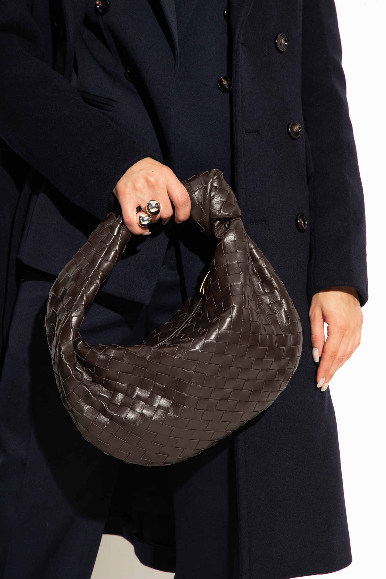 Bottega Veneta Small Jodie In Brown