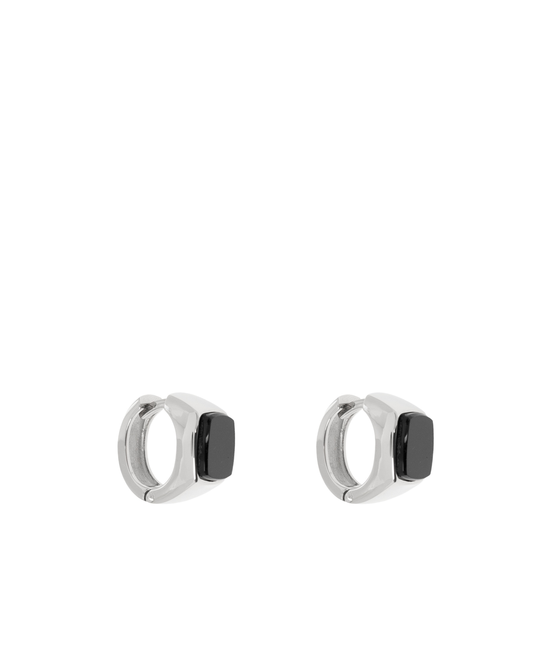 Lanvin Round Cufflinks In White
