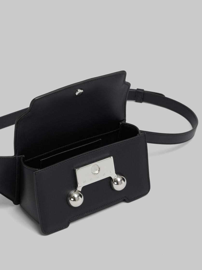 Marni Trunkaroo Crossbody Bag In Black