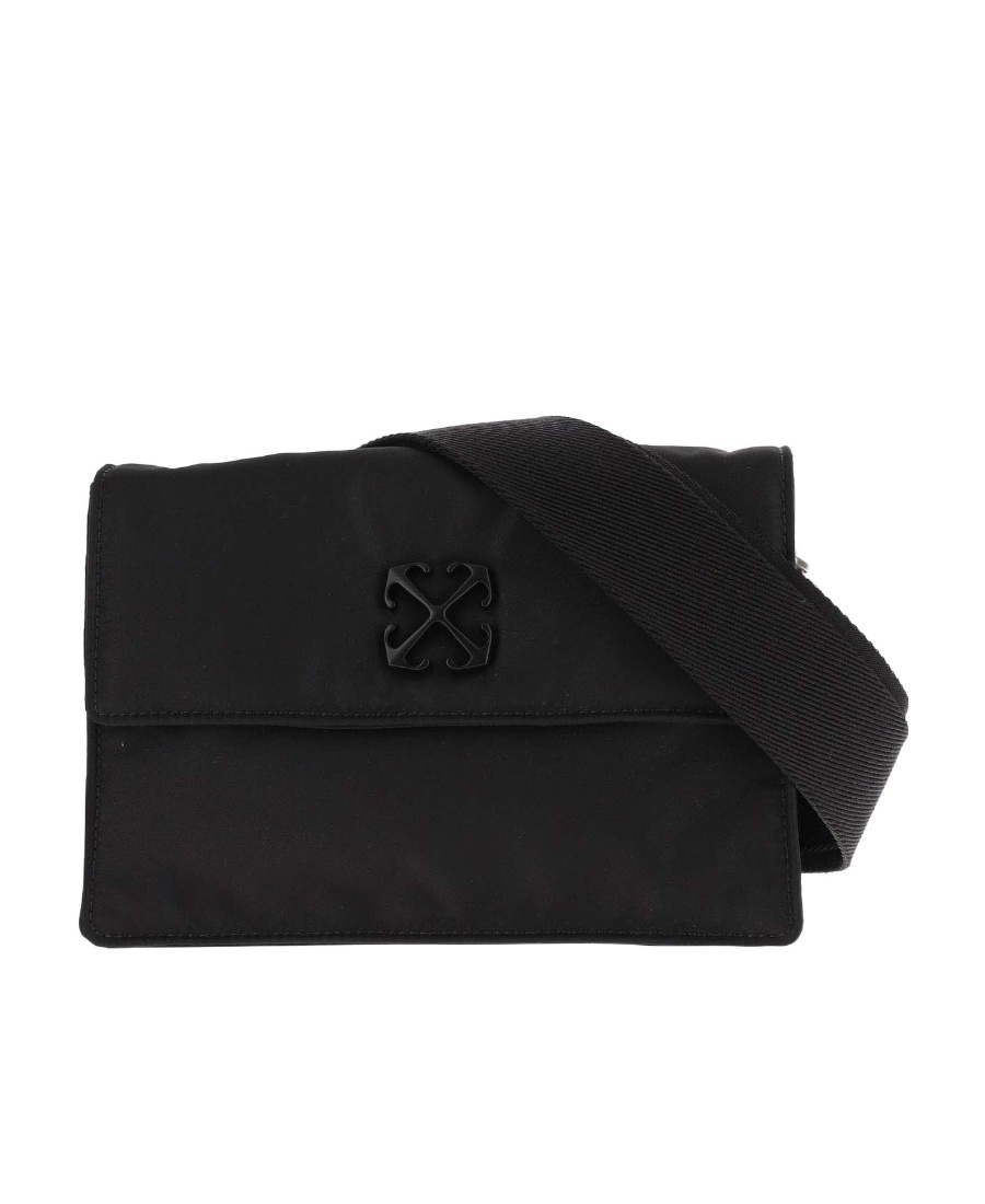Off-white Arrow-motif Shoulder Bag In Black