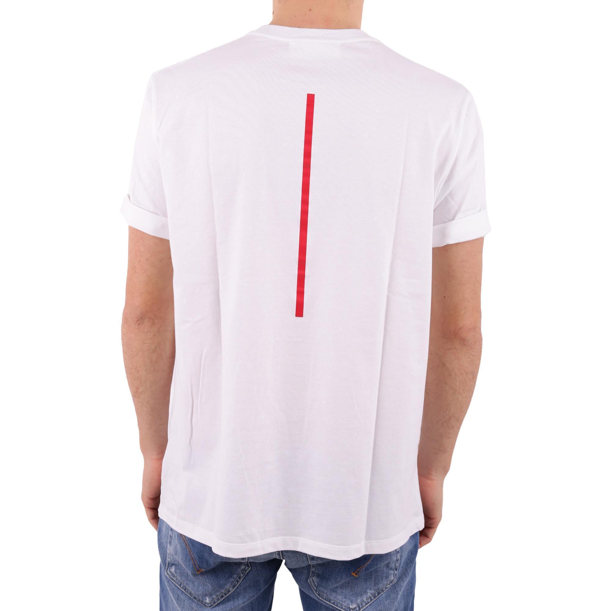 Neil Barrett Printed T-shirt In Multicolor