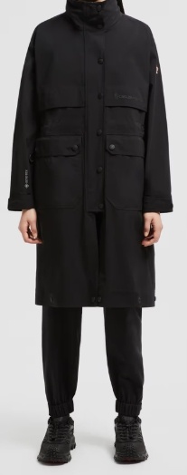 Moncler Seigne 2-in-1 Shell Jacket Black In Black