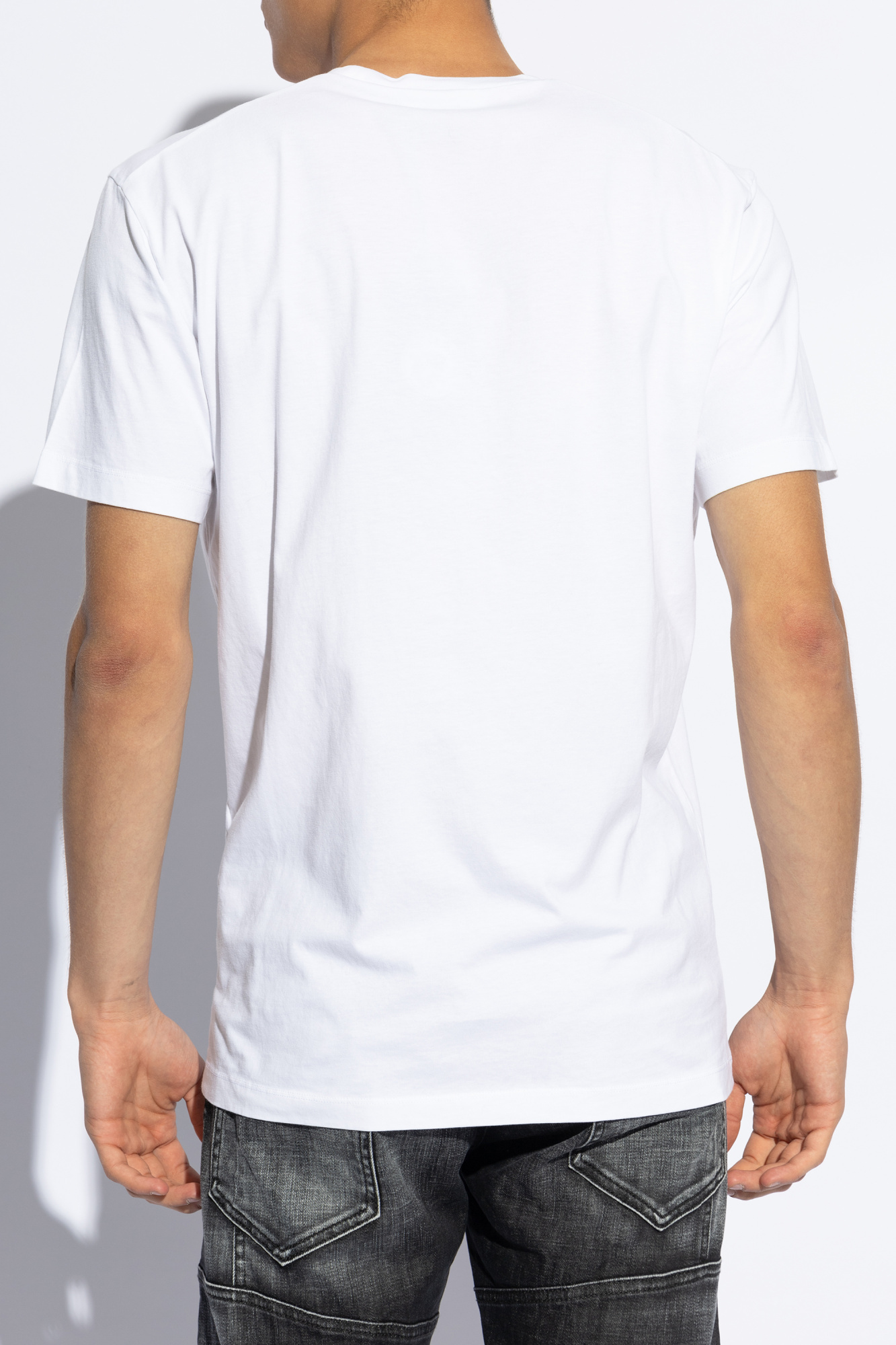 Dsquared2 White Cotton T-shirt With Phys Ed. '64 Logo In White