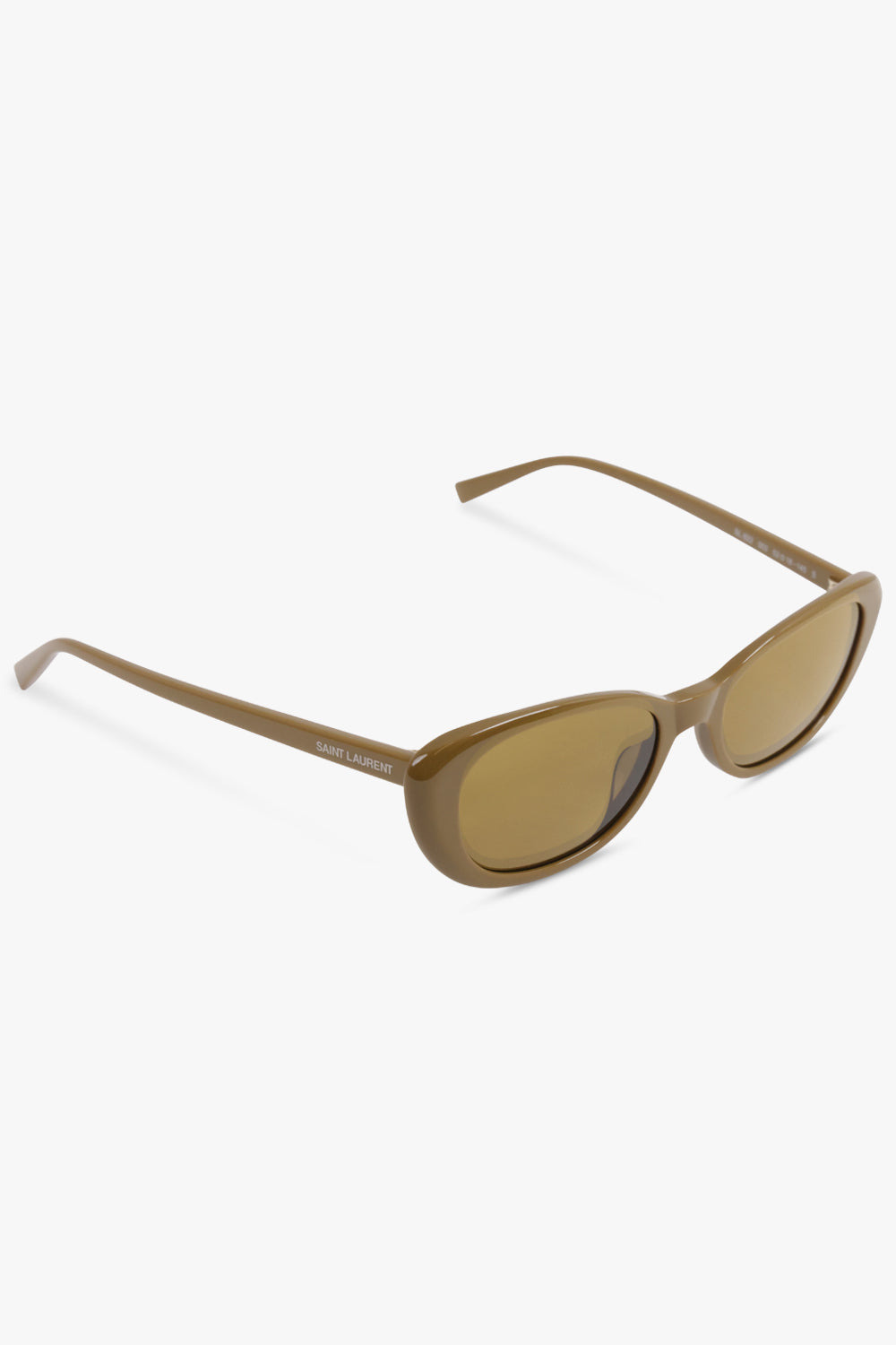 Saint Laurent Full Frame Sunglasses In Brown