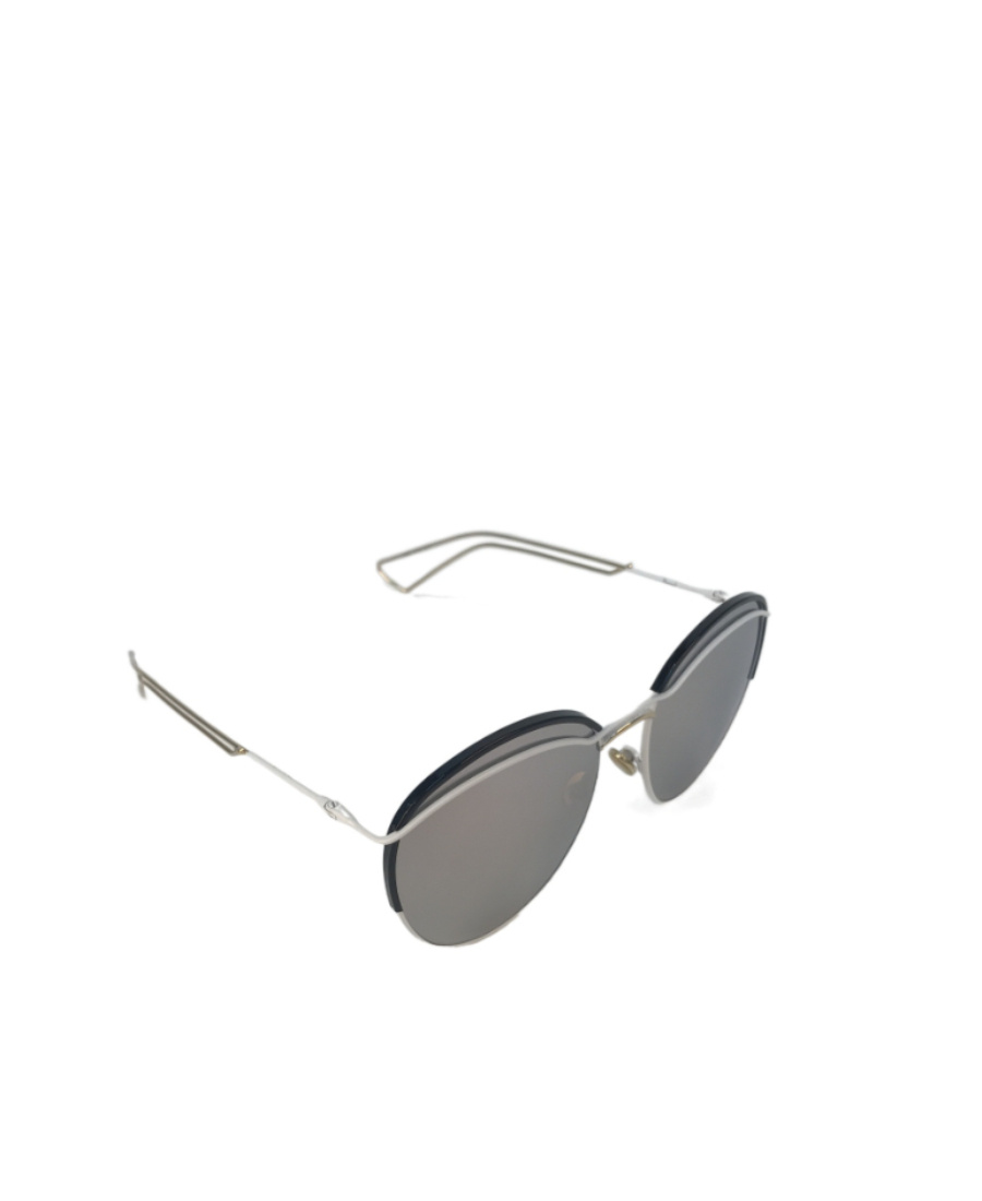 Shop Dior Logo Sunglasses In Gray