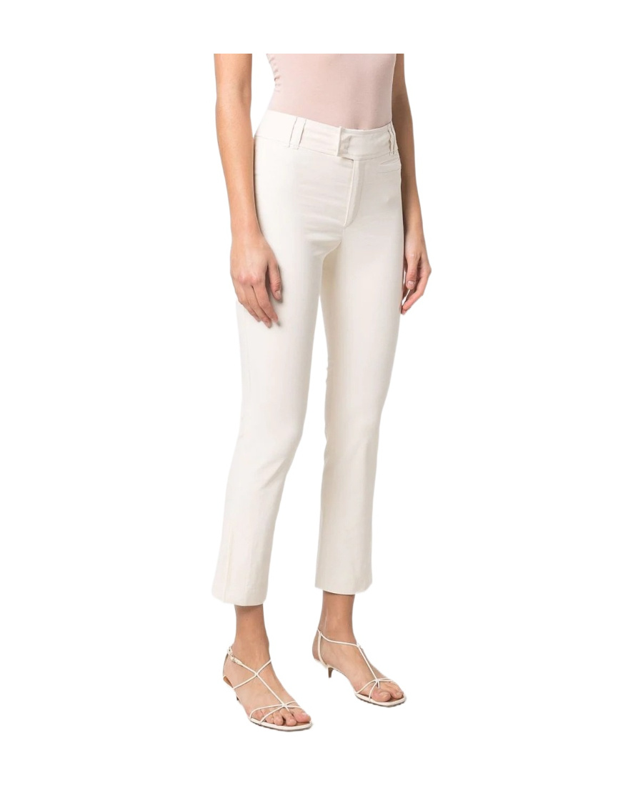 Isabel Marant Mid-rise Straight Trousers In White