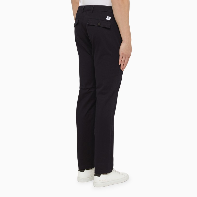 Department Five Department 5 Prince Popeline Stretch Chino Pants In Black