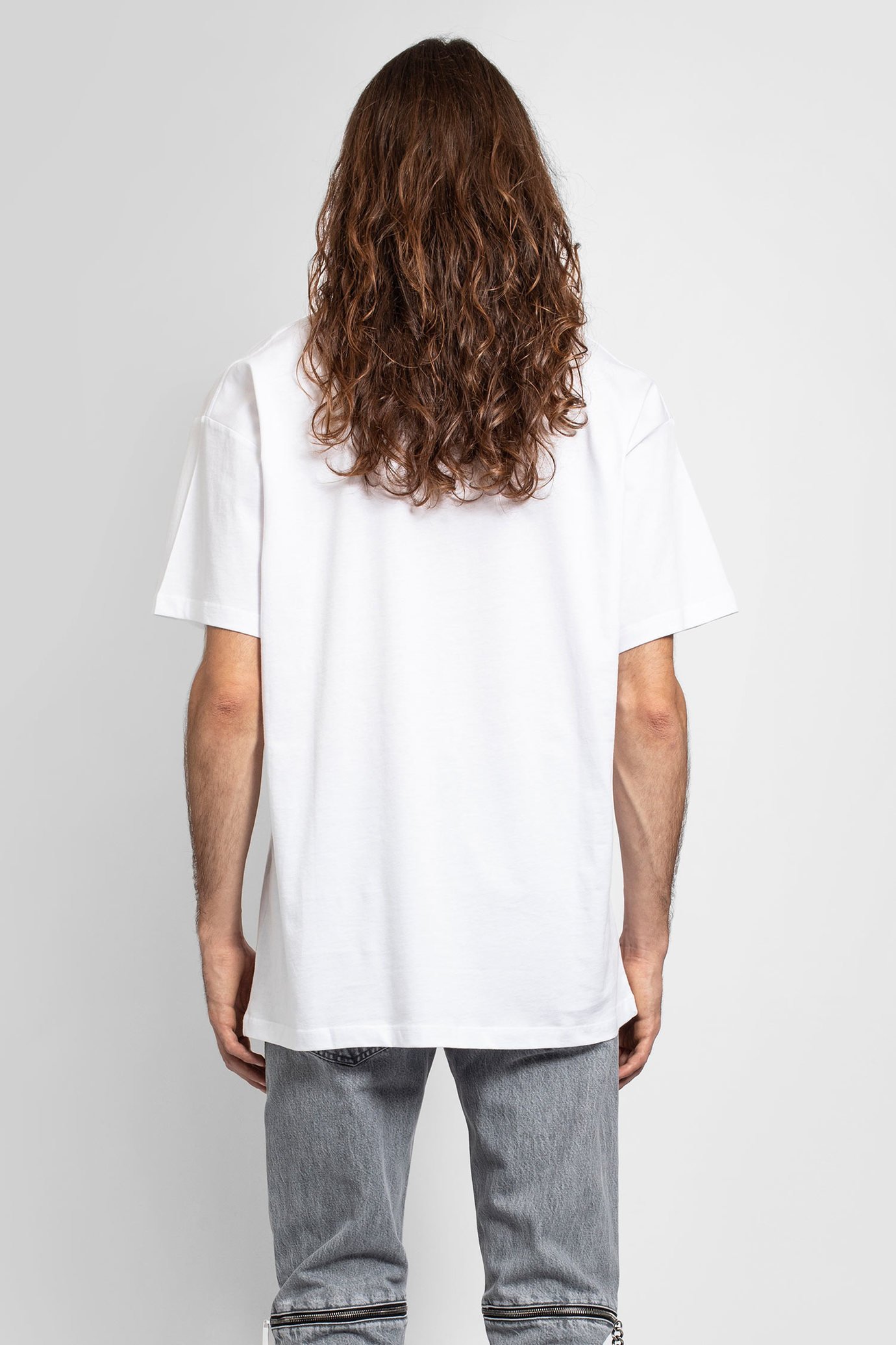 Raf Simons Kids In America Oversized T-shirt In White
